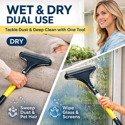 🔥🔥2-in-1 Window Screen & Surface Cleaning Brush