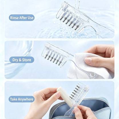 Refillable Scalp Oil Applicator Comb