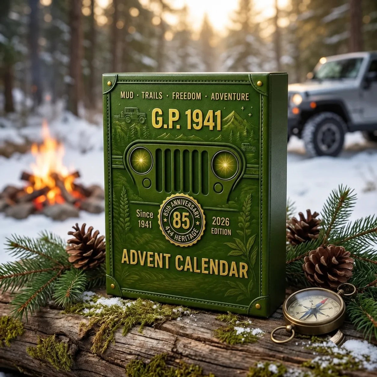 🚗G.P 85th Anniversary 2026 Christmas Countdown Calendar
