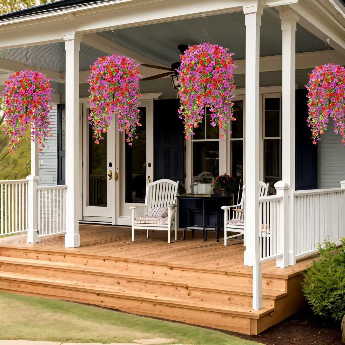🔥 Last Day 49% OFF 🌸 UV Resistant Artificial Violet Flowers– UV resistant,   Waterproof, Windproof