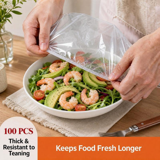 🔥LAST DAY SALE 49% OFF-🔥100PCS Disposable Stretch Food Covers for Bowls & Plates