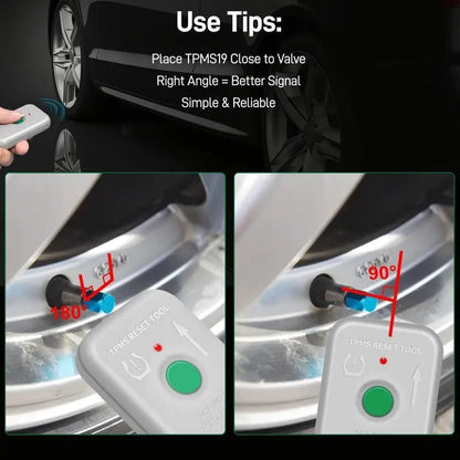 🎉TPMS Reset Tool 🚗 TPMS19 Tire Pressure Monitoring Sensor Relearn Tool Part#8C2T-1A203-AB