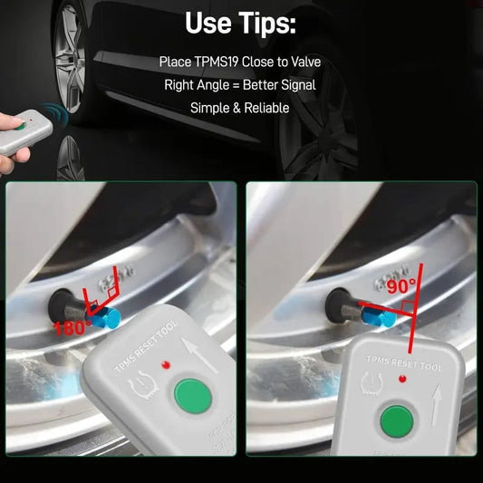 🎉TPMS Reset Tool 🚗 TPMS19 Tire Pressure Monitoring Sensor Relearn Tool Part#8C2T-1A203-AB