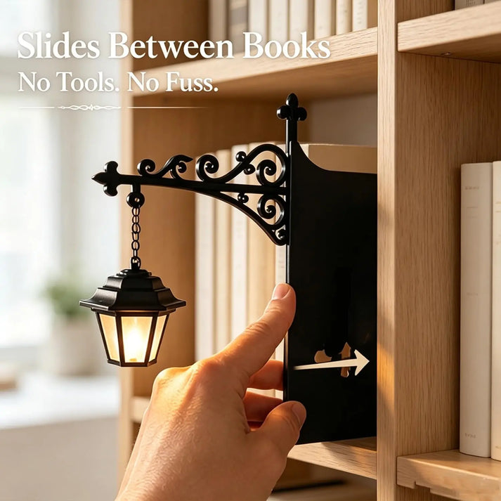 Library Lantern-Decorative Bookshelf Lighting