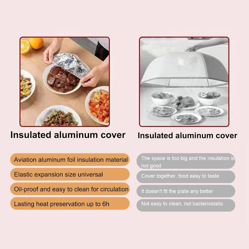 🎖️Insulated Foil Food Covers