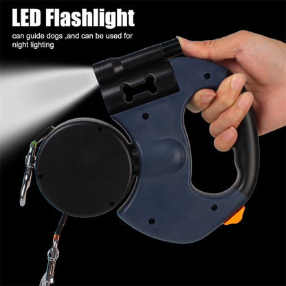 Dual Dog Retractable Leash -360° Tangle-Free withSeparate Controls