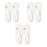 3 Pairs White
