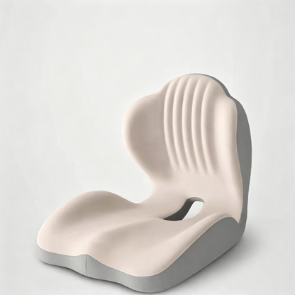 Ergonomic Memory Foam Seat Cushion with Lumbar & Back