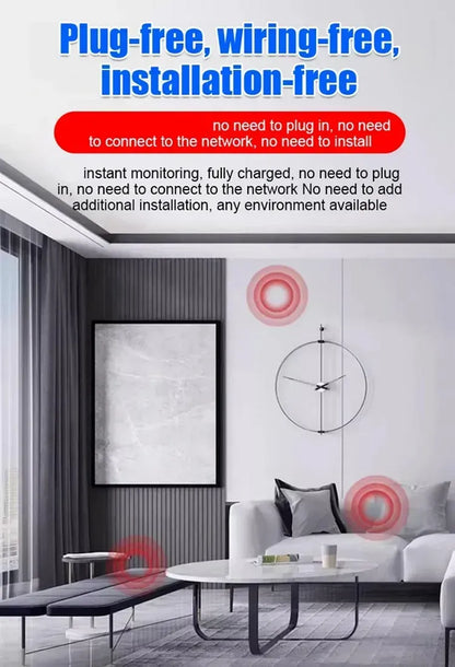 W03 Smart WiFi Security Camera – 1080P HD, Night Vision, Motion Detection, Low Power