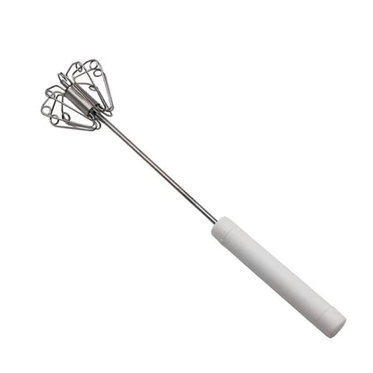Stainless Steel Semi-Automatic Hand Egg Beater