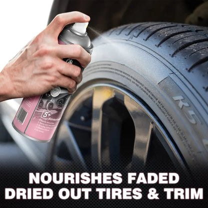 Automotive Care Agent Protector Wax - Anhydrous Spray for Vinyl, Rubber, Plastic, Leather Surfaces, Prevents Aging, Fading, Cracking, Suitable