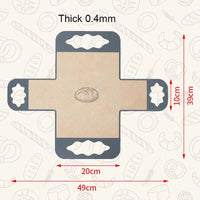 49 cm × 39 cm / 19.29  × 15.35 in