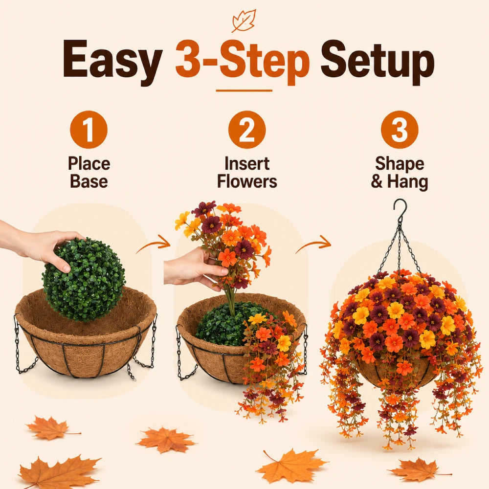 HANGING FLOWER BASKETS