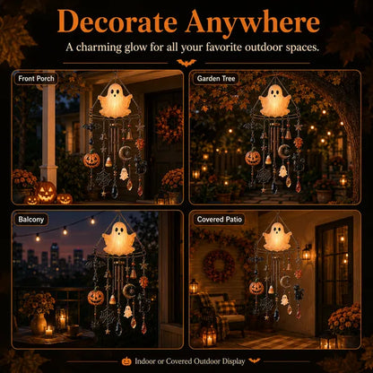 Haunted Glow Ghost Wind Chime