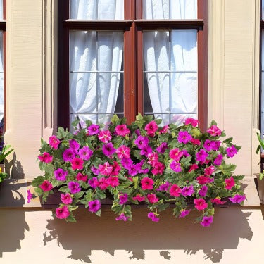 🔥Last Day 70% OFF🔥UV Resistant Faux Petunia Flowers – Fade-Proof Outdoor Floral Decor