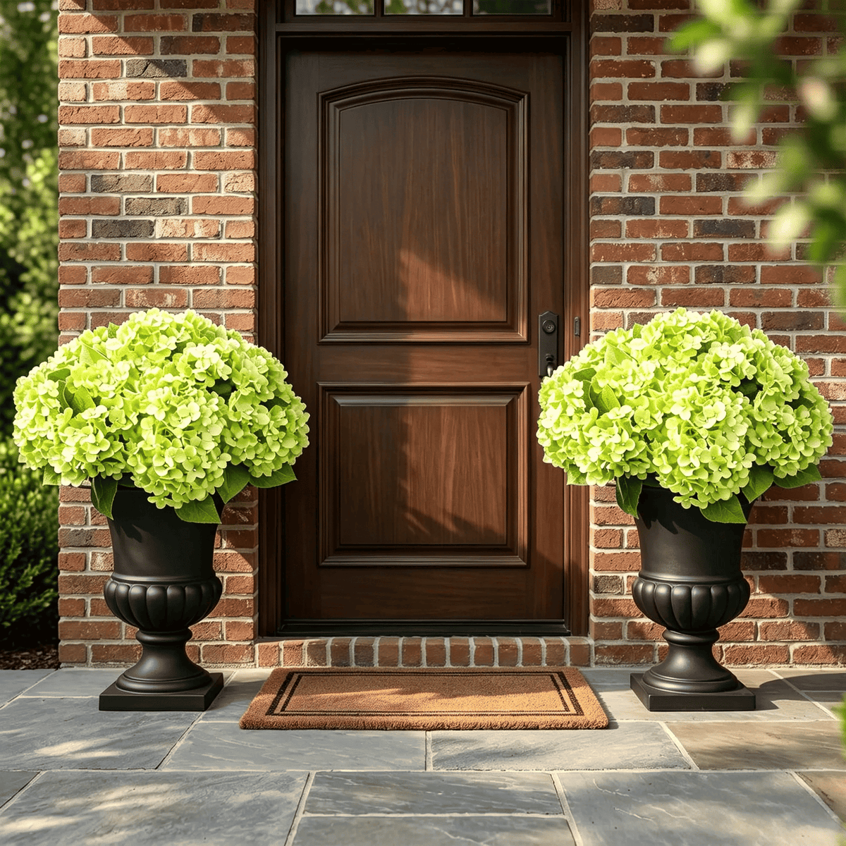 💥Artificial Outdoor Hydrangea Flowers - UV resistant, Waterproof, Windproof💐