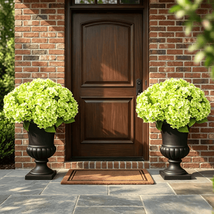 💥Artificial Outdoor Hydrangea Flowers - UV resistant, Waterproof, Windproof💐