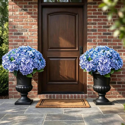 💥Artificial Outdoor Hydrangea Flowers - UV resistant, Waterproof, Windproof💐