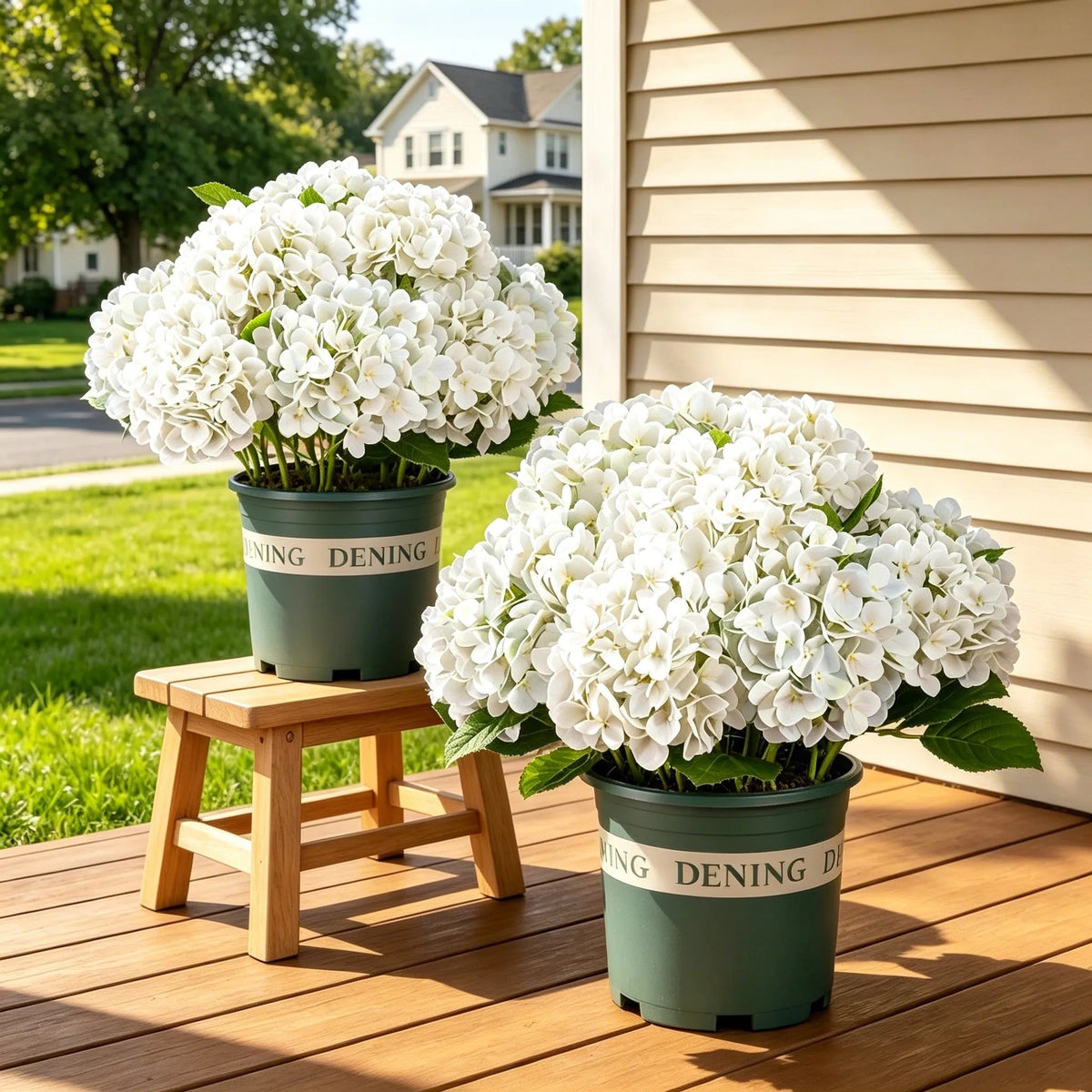 💥Artificial Outdoor Hydrangea Flowers - UV resistant, Waterproof, Windproof💐