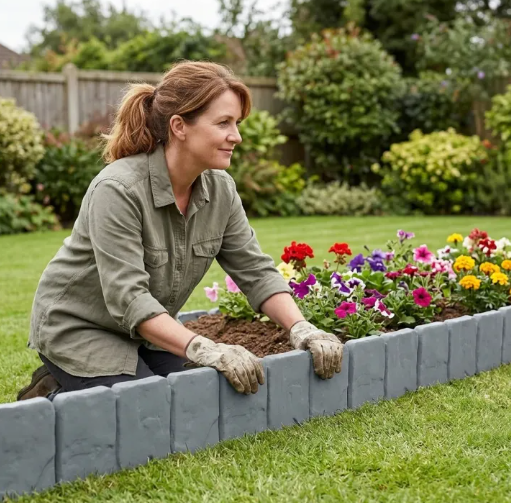 🏡2026 HOT SALE🥳💞50K+ SOLD!🌿✨ 50% OFF! Faux Stone Garden Edging Border! ♻️