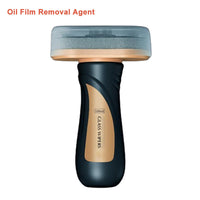 Removes oil film