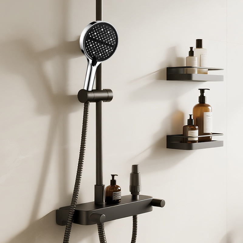 High-Pressure Adjustable Rainfall Shower Head