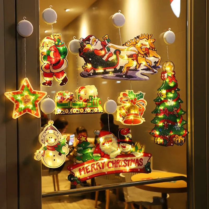 🎅Early Christmas Sale🎄Christmas Window Hanging Lights