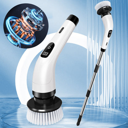 🔥CHRISTMAS HOT SALE -50% OFF!!⚡🧽9-in-1 Electric Cleaning Brush🏠Multi-Purpose for Home