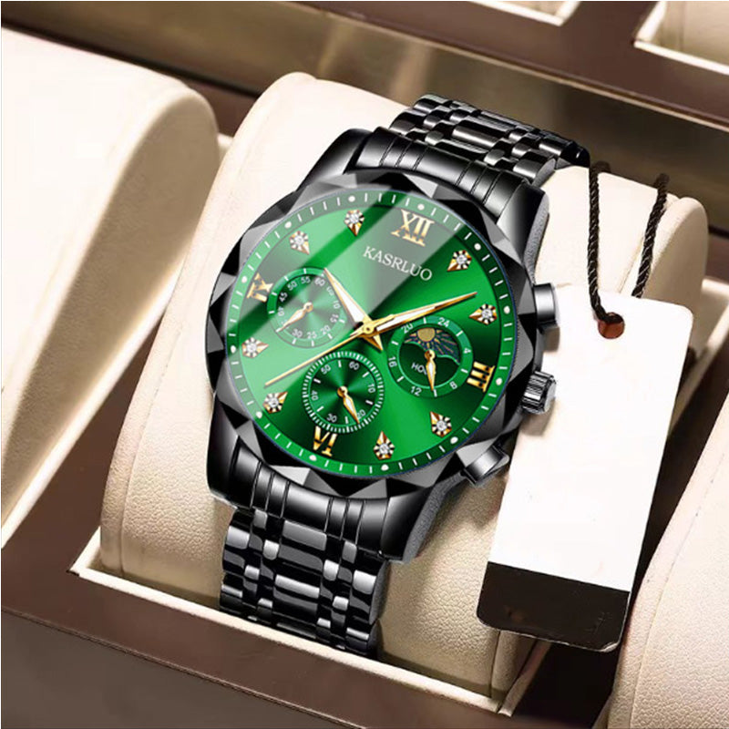 🔥 Men's Waterproof Quartz Watch - Stylish & Durable, Perfect for Daily Wear and Outdoor Activities ✨