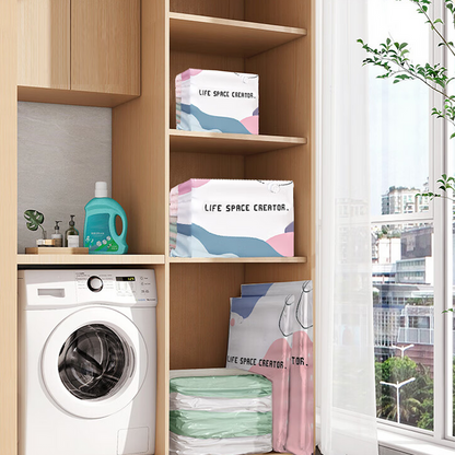 No-Pump 3D Vacuum Storage Bags