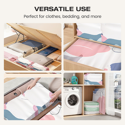 No-Pump 3D Vacuum Storage Bags