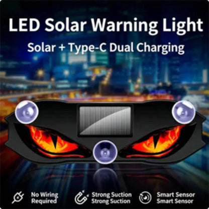 🚗🔆Solar-Powered LED Car Warning Light – 50% OFF! Solar-powered, weatherproof, automatic activation at dark – for more safety on the roadside.🔥🛡️