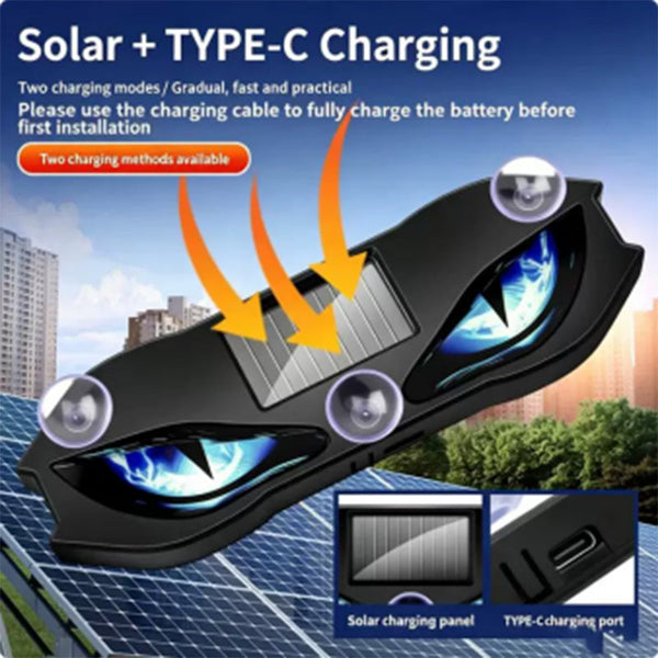 🚗🔆Solar-Powered LED Car Warning Light – 50% OFF! Solar-powered, weatherproof, automatic activation at dark – for more safety on the roadside.🔥🛡️