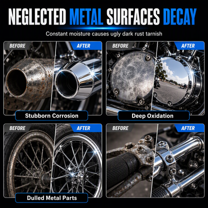 📢📢Buy 3 get 2 free !! ⏰Metal Polishing Paste – Chrome shine & rust protection ✨