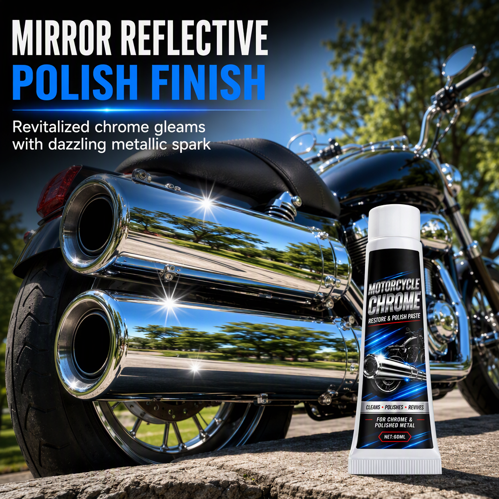 📢📢Buy 3 get 2 free !! ⏰Metal Polishing Paste – Chrome shine & rust protection ✨