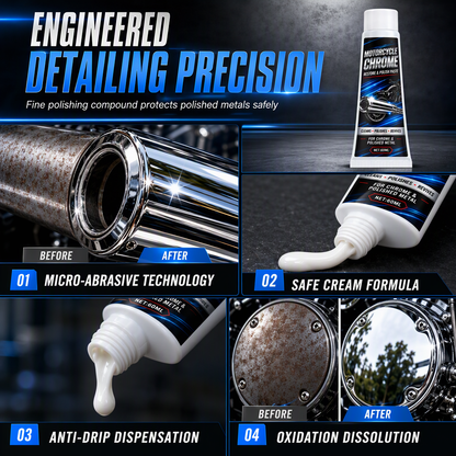 📢📢Buy 3 get 2 free !! ⏰Metal Polishing Paste – Chrome shine & rust protection ✨