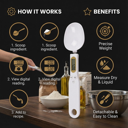 Smart Digital Measuring Spoon